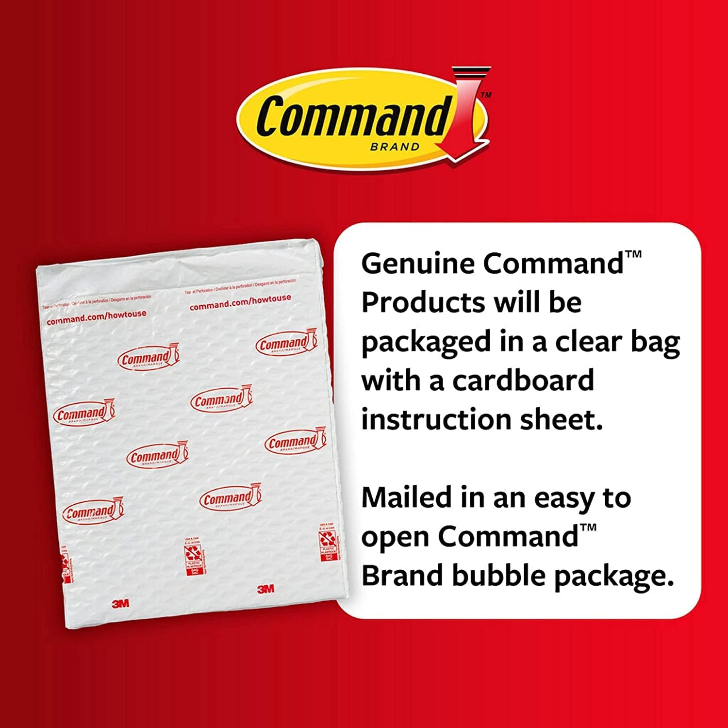 Command Large Picture Hanging Strips, Damage Free Hanging Picture Hangers, No Tools Wall Hanging Strips for Living Spaces, 14 White Adhesive Strip Pairs(28 Command Strips) - Image 9